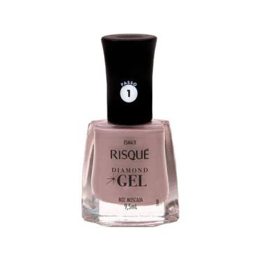 Imagem de Esmalte Risqué Diamond Gel Cor Noz Moscada 9,5ml, Noz Moscada