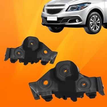 Imagem de Par Guia Parachoque Dianteiro Onix Prisma 12 2013 2014 2015 - DFEB, Pa