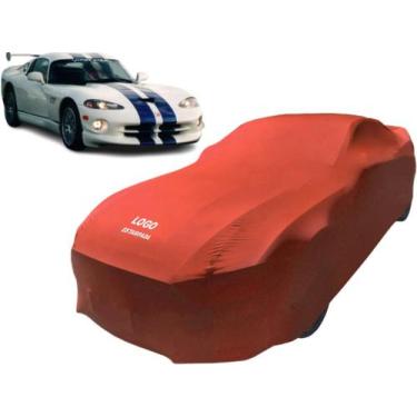 Imagem de Capa Tecido Helanca Para Cobrir Carro Dodge Viper Antigo - Mz, Vermelh