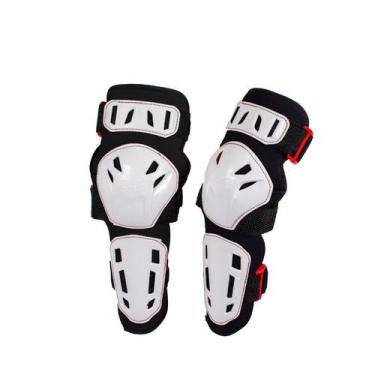 Imagem de Cotoveleira Amx Control Cotovelo Motocross, Branco, Preto