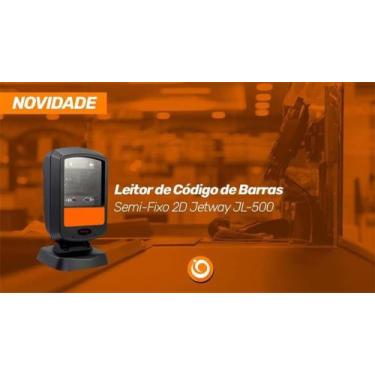 Imagem de Leitor De Código De Barras 2d 1d Jetway Jl-500 Usb Qr Code - Tanca