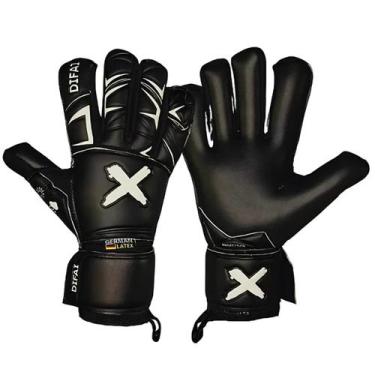 Imagem de Luva Goleiro Profissional Difai Wall X, Preto, 9