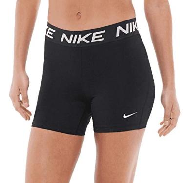 Imagem de Nike Women's Victory Essential Training Shorts (Black/White, Large)