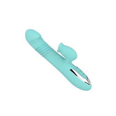 Imagem de Vibrador Aquecimento Clitóris Estimulador Ponto G Carregamento USB Erótico Zatla Shop (Verde)