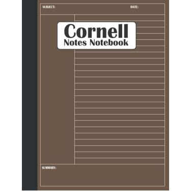 Imagem de Cornell Notes Notebook: Cute High Schoolers Journal Large With College Ruled Lines, Medium Lined Journal Gift for Students And Teachers, Note Taking System for School And University