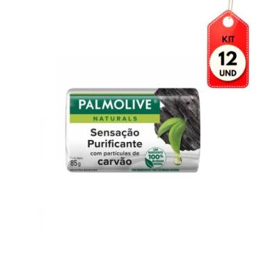 Imagem de Kit C/12 Palmolive Naturals Detox Sabonete 85G