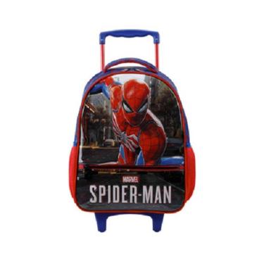 Imagem de Mochila de Rodinhas 16 Grande 40cm Homem Aranha Xeryus 11670
