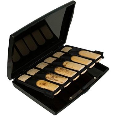 Imagem de Capa de palheta de clarinete Protec Bb para 12 palhetas (preto opaco), modelo A250