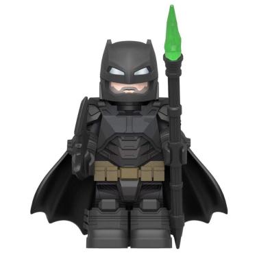 Imagem de Boneco Blocos De Montar Armored Batman Black