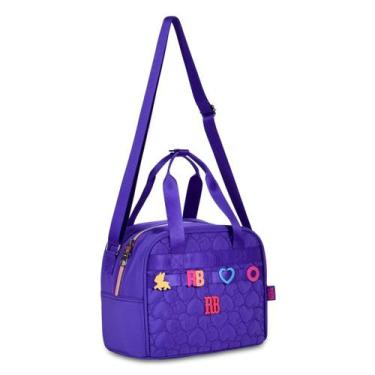 Imagem de Lancheira Térmica Juvenil Rebecca Bonbon Meninas Escolar, Lilás