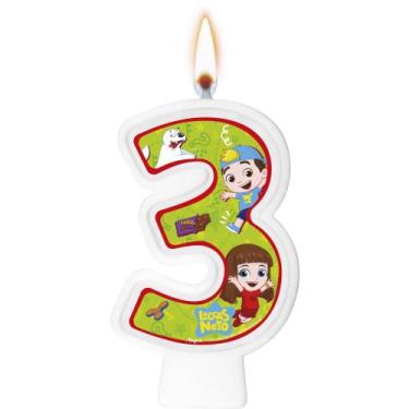 Imagem de Vela Luccas Neto Festa De Aniversário De 1 Á 5 Anos - Regina Festa