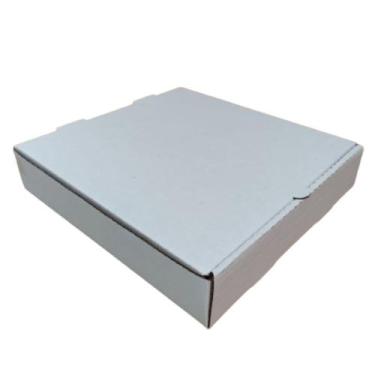 Imagem de 15 Caixas De Papelão 30x29x6 Branco Envios Salgados Montável - EMBALLA