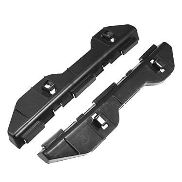 Imagem de VekAuto 1 par de suportes de para-choque compatíveis com Toyota Corolla 2003 2004 2005 2006 2007, plástico durável, preto, traseiro, lado direito