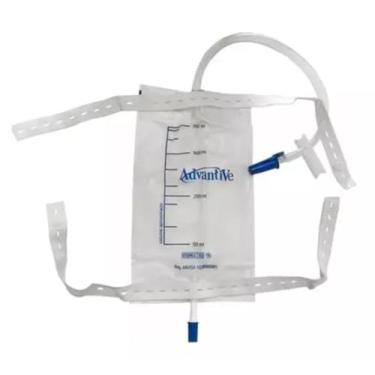Imagem de Bolsa Coletora De Urina Perna 750ml Estéril Coletor Esteril