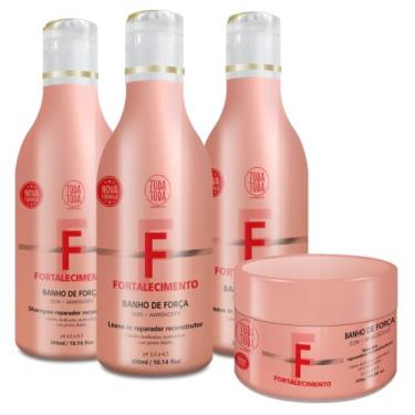 Imagem de Kit Capilar Fortalecimento Toda Toda Cosmétics  - Toda Toda Cosmétcs