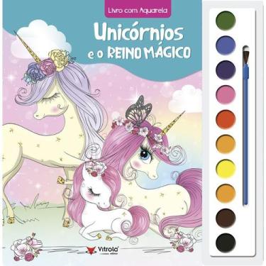 Imagem de Aquarela - Unicórnios e o Reino Mágico