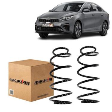Imagem de Par De Molas Convencionais Dianteiras Kia Cerato - Macaulay