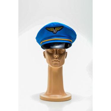 Imagem de Chapéu Quepe Aviador - Festas e Fantasias