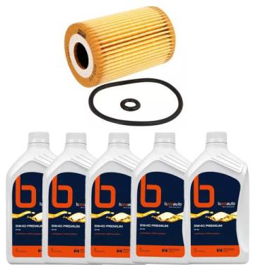 Imagem de Kit Troca Óleo Classe A 190 Elegance 1.9 16V 1999-2005 5W40 - BPROAUTO