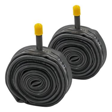 Imagem de Par Câmara Ar Pirelli Po-27/28 Bico Grosso 33mm Aro 27x1.1/4 Tipo Da V