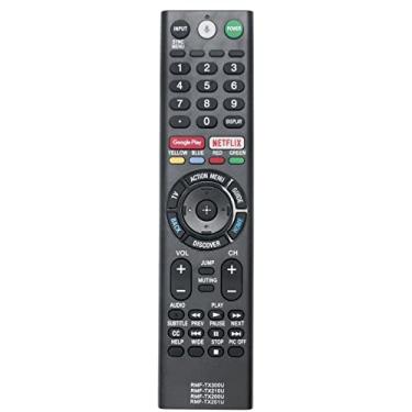 Imagem de Controle remoto de voz de substituição RMF-TX300U compatível com Sony X800E X850E Series 4K Ultra HD TV XBR-43X800E XBR-49X800E XBR-55X800E XBR-65X850E XBR-75X850E XBR43X800E XBR49X800E 00E XBRA