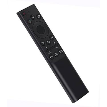 Imagem de Controle remoto de voz inteligente de substituição BN59-01357F compatível com Samsung QLED TV Series Q60, Q60A, Q70, Q70A, Q80, Q80A, QN85A TV, modelos The Frame and Crystal UHD Series 2021
