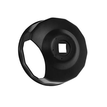 Imagem de HCmotorku Ferramenta de chave inglesa de filtro de óleo adequada para filtros de óleo Harley Spin-on (exceto 2015-later XG) Filtros de óleo de câmera dupla com 76 x 14 canais