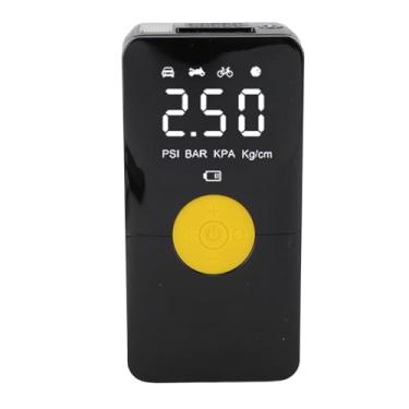 Imagem de Compressor de Ar Inflador de Bomba de Pneu Sem Fio Com Bateria de 4000mAh 150 PSI, Lanterna de Medidor Digital, Bomba de Ar Portátil Leve Com Adaptador de Válvula Francesa