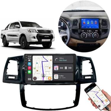 Imagem de Kit Central Multimídia 9" Polegadas CarPlay MP5 Hilux SW4 2009 a 2015 