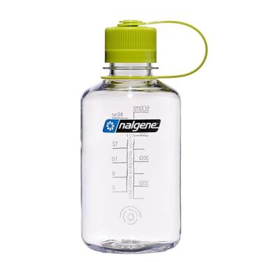 Imagem de Nalgene Garrafa de Água Sustain 473 ml, Tritan Livre de BPA, 50% Material Reciclado, Boca Estreita, Transparente