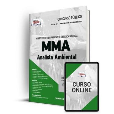 Imagem de Apostila MMA - Analista Ambiental - Apostilas Opção