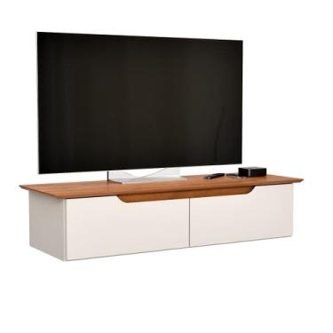 Imagem de Rack Suspenso Home Estante de Parede Bancada Prateleira Embutida Decor