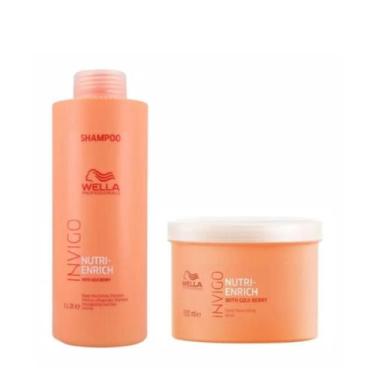 Imagem de Kit Wella Professionals Invigo Nutri-Enrich Salon Duo Treatment Mask (