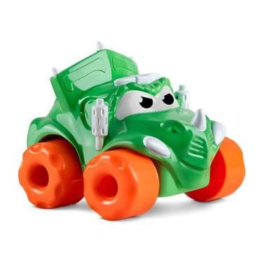 Imagem de Carrinho Soft Kart Carro De Brinquedo Mordedor Menino Menina Infantil 