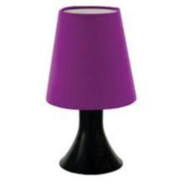 Imagem de Luminária De Mesa  Piccolo colorida G20 Cor Roxa