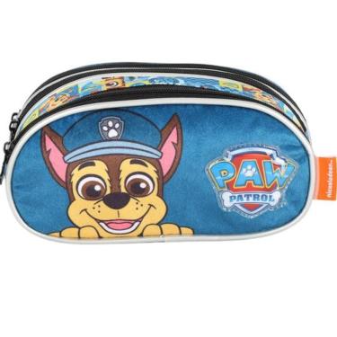 Imagem de Estojo Escolar Triplo Patrulha Canina