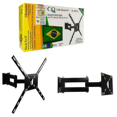 Imagem de Suporte Articulado com 4 movimentos retrátil para Smart TV 4K Samsung 
