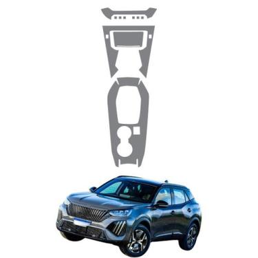 Imagem de PPF Console Central Console Ar Peugeot 2008 Allure 25 - ULTIMATE PPF