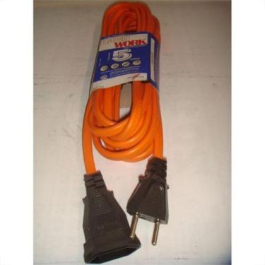 Imagem de Extensao Daneva Prolongador Macho Femea Hw 2 Polos 5M Laranja 20A Dn14