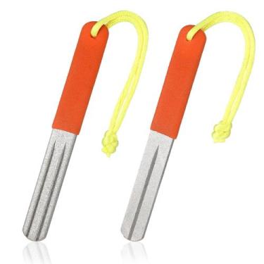 Imagem de Afiador de ganchos Skylety Hook File Fishing Diamond com alça