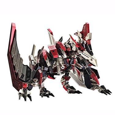 Imagem de Microworld 3D Metal Model Kits, Mechanical Pterosaur Metal Puzzle Kit, DIY Difficult Challenge Handcraft Brain Teaser Puzzles for Adults Family