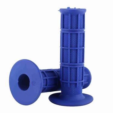 Imagem de Guia de silicone GRCFUMO, garça de motocicleta Grips, garras manuais de faixa de grade, garotas de motocicleta de borracha anti -skid para direção segura (Azul)