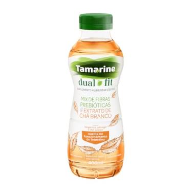 Imagem de Dual Fit Tamarine Sabor Tangerina, Pêssego e Chá Branco 400ml – Bebida 2 em 1 com Fibras Funcionais – Sem Açúcar – Auxilia na Manutenção e no Equilíbrio Digestivo