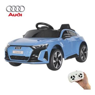 Imagem de Mini Carro Elétrico Infantil Etron Gt Bateria 6v Azul - Importway