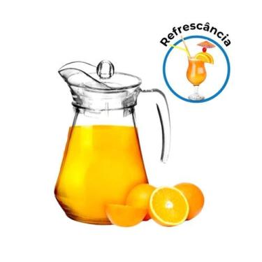 Imagem de Jarra De Vidro Com Tampa Flora 1,5l - Yangzi - Vitrizi