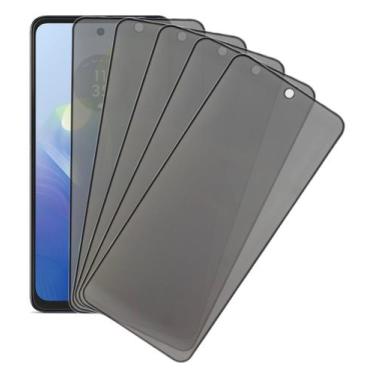 Imagem de 5x Pelicula Privacidade Curva 3d 5d 9d Para Moto G04 G24 - Mustangshop