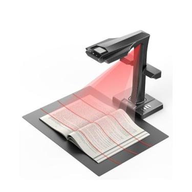 Imagem de CZUR ET MAX Scanner profissional de livros, câmera de documentos de 38 MP, curva a laser, scanner de documentos USB de alta velocidade, OCR de mais de 180 idiomas, Capture A3, compatível com HDMI