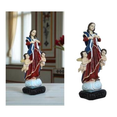 Imagem de Imagem Nossa Senhora Desatadora dos Nós Resina 20 cm