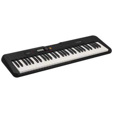 Imagem de Teclado Musical Casiotone Basico Digital CT-S200BKC2-BR Preto