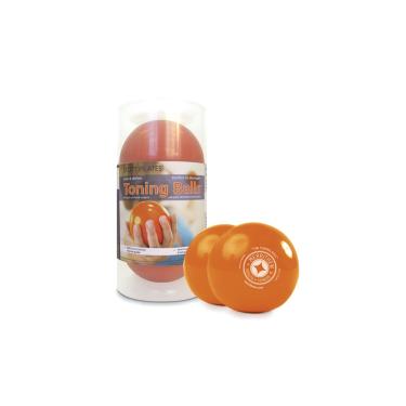 Imagem de STOTT PILATES Bola de tonificação, pacote com dois (limão), 900 g cada